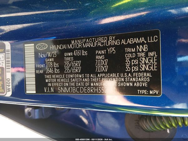 2024 HYUNDAI TUCSON SEL