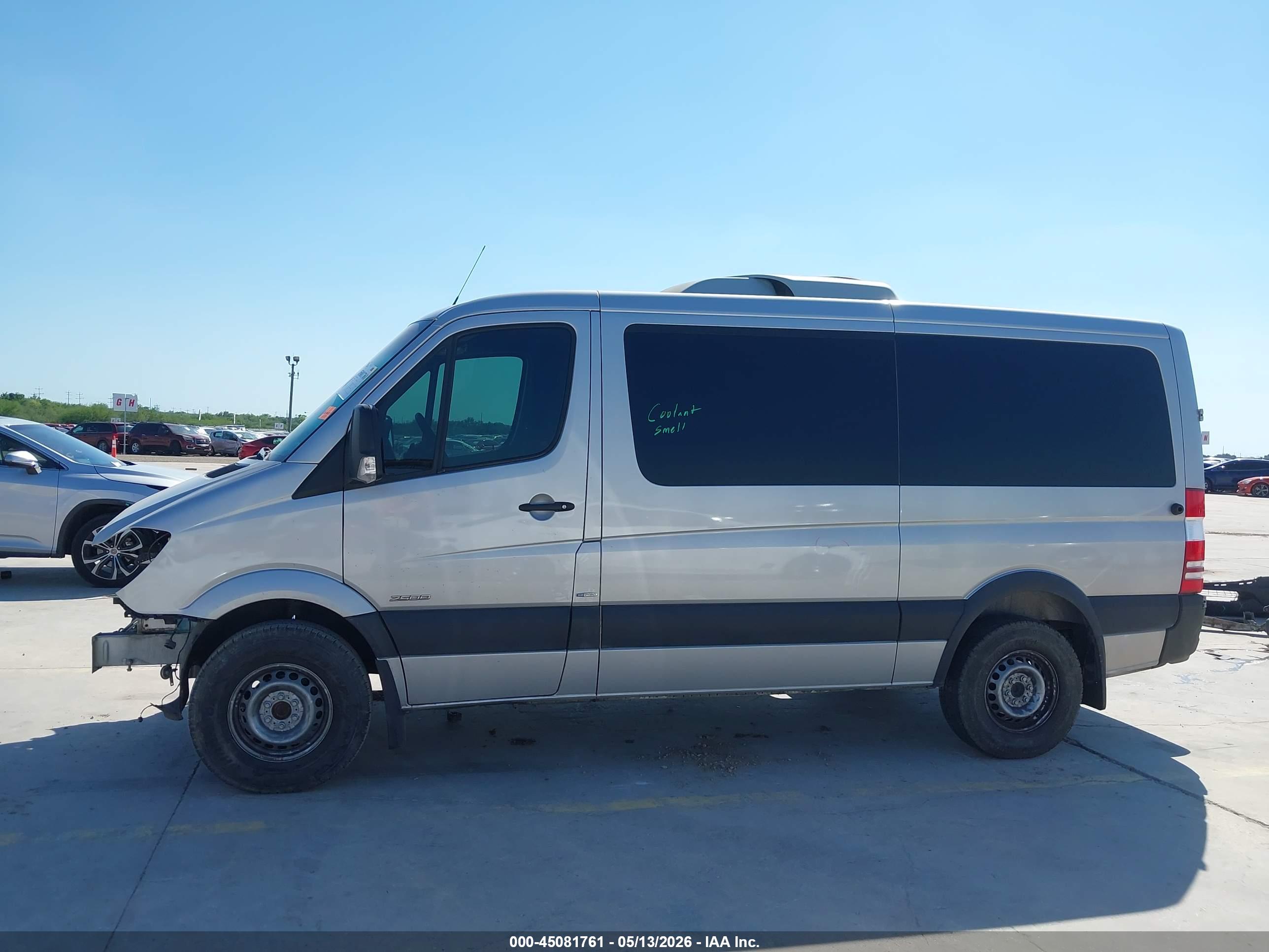 2016 MERCEDES-BENZ SPRINTER 2500 NORMAL ROOF