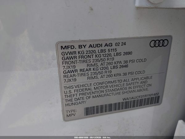 2024 AUDI Q3
