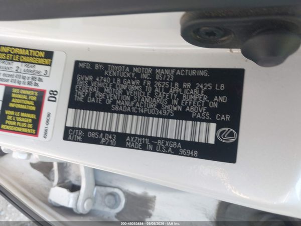 2023 LEXUS ES 300H 300h Premium