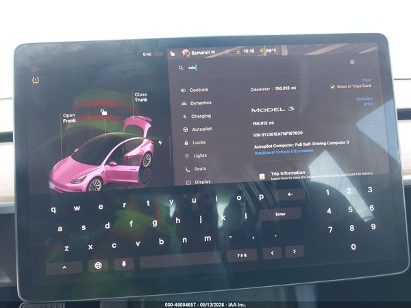 2022 TESLA MODEL 3 REAR-WHEEL DRIVE