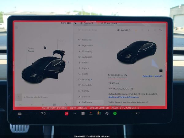 2020 TESLA MODEL 3