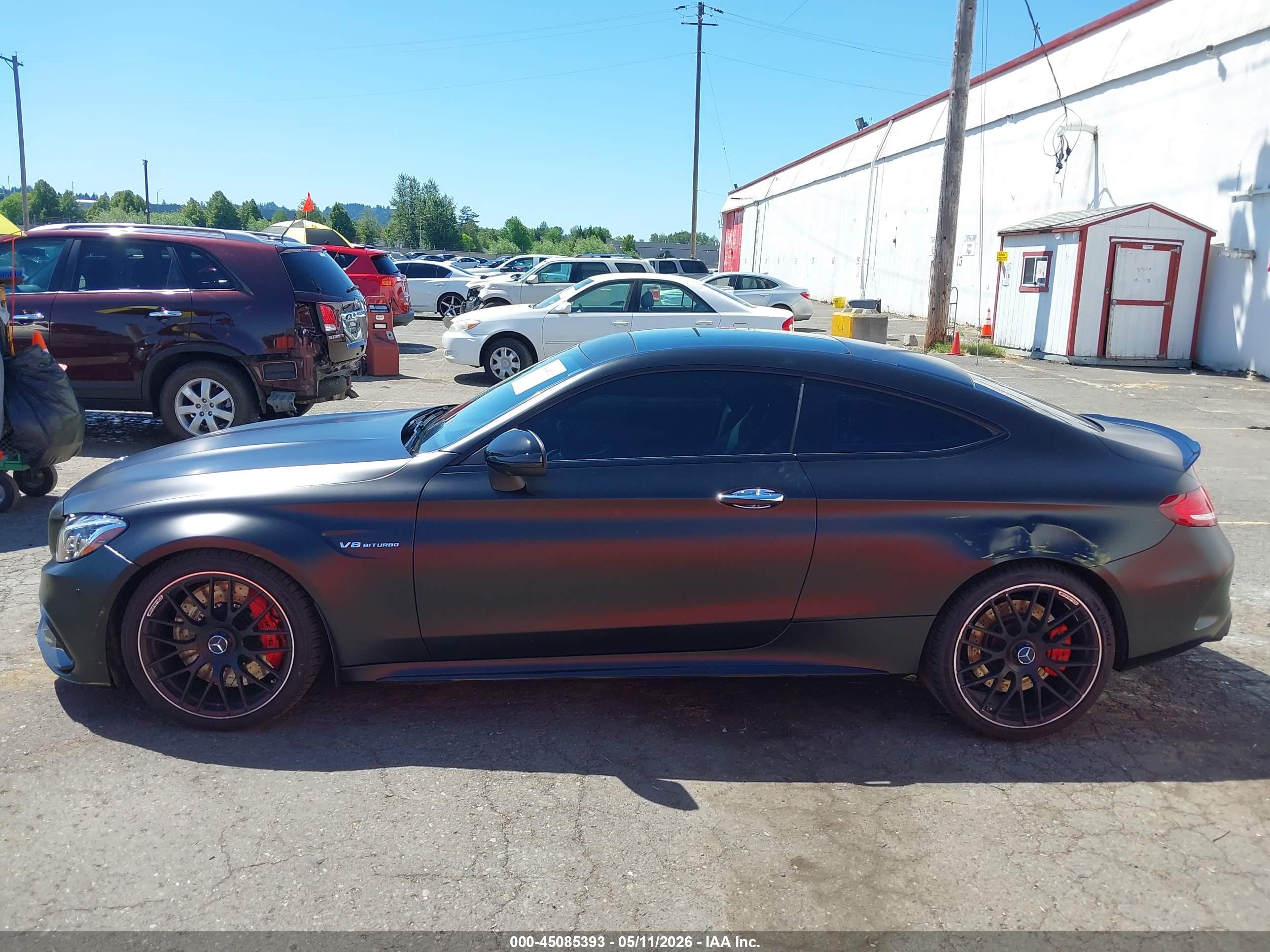 2018 MERCEDES-BENZ AMG C 63 S