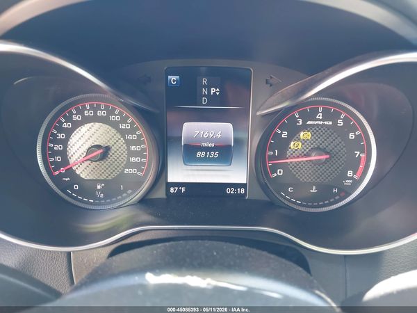 2018 MERCEDES-BENZ AMG C 63 S