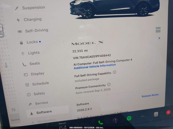 2023 TESLA MODEL X