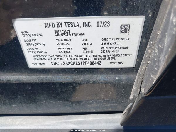 2023 TESLA MODEL X