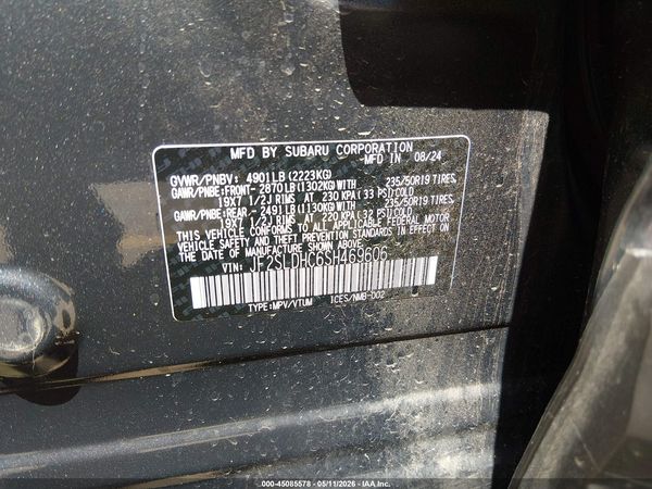 2025 SUBARU FORESTER SPORT