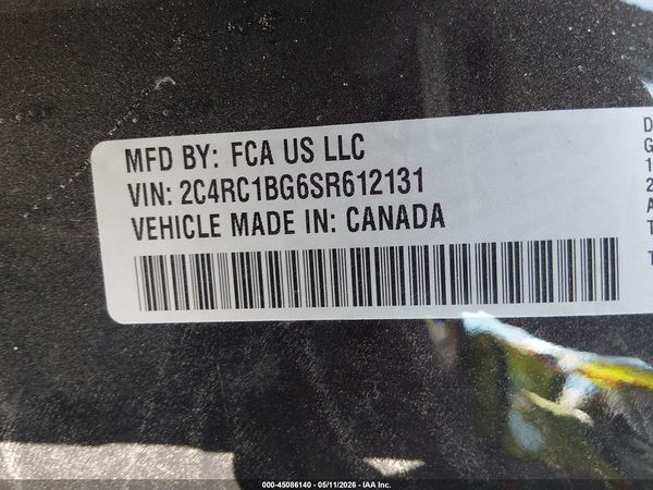 2025 CHRYSLER PACIFICA SELECT — I9