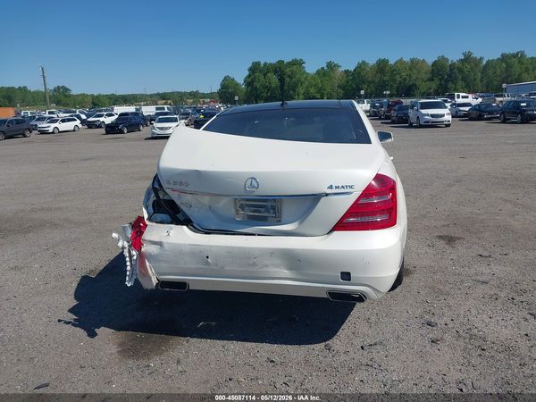 2012 MERCEDES-BENZ S 550 4MATIC