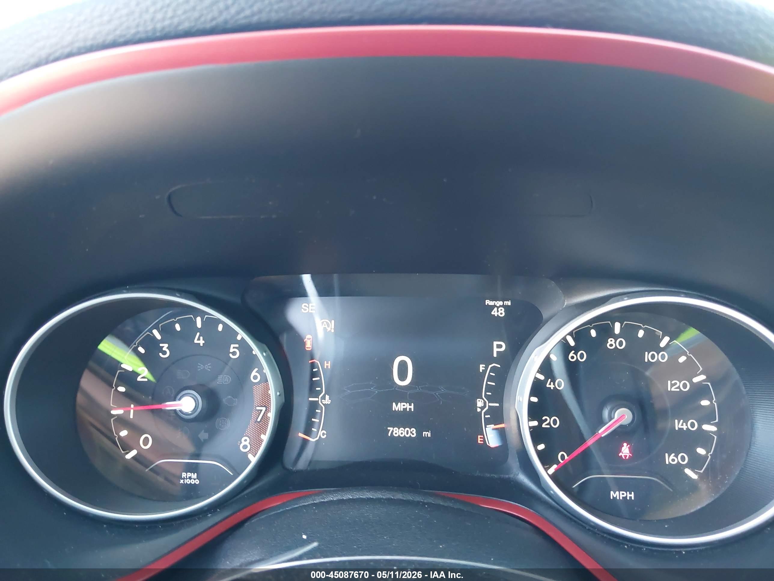 2018 JEEP COMPASS TRAILHAWK 4X4