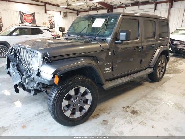 2018 JEEP WRANGLER UNLIMITED SAHARA 4X4