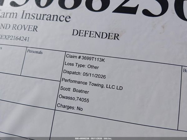 2023 LAND ROVER DEFENDER