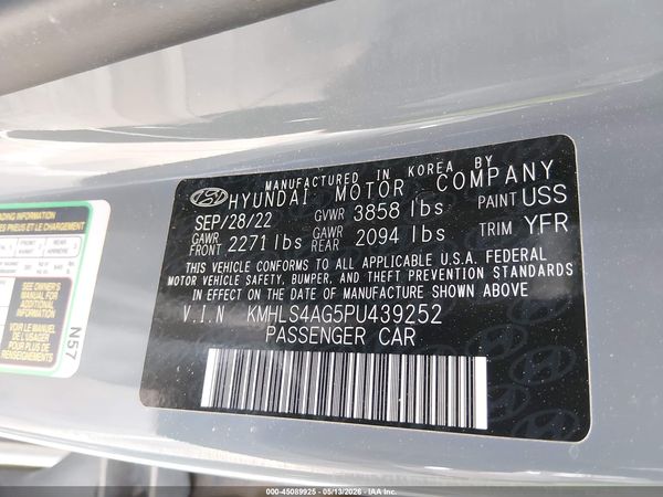 2023 HYUNDAI ELANTRA SEL