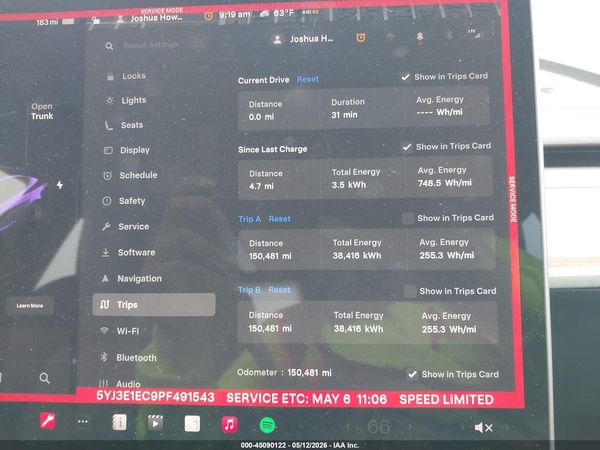 2023 TESLA MODEL 3