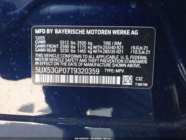 2026 BMW X3 30 XDRIVE