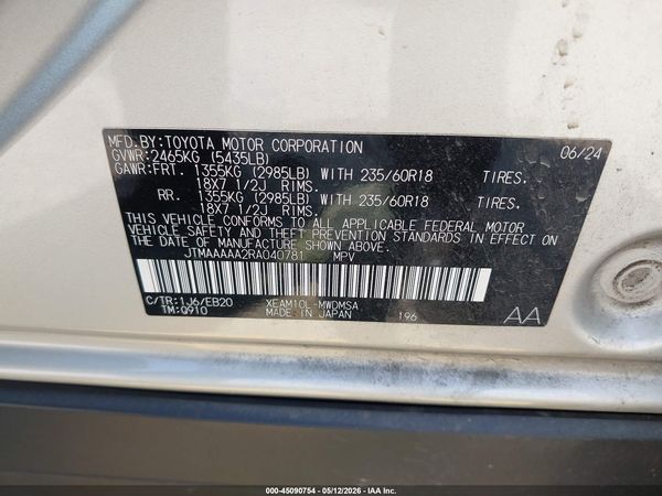 2024 TOYOTA BZ4X XLE