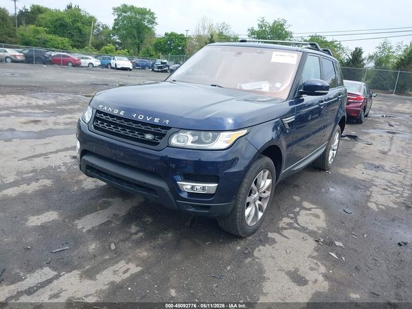 2016 LAND ROVER RANGE ROVER SPORT 3.0L V6 SUPERCHARGED HSE