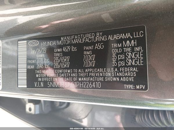2023 HYUNDAI TUCSON SEL