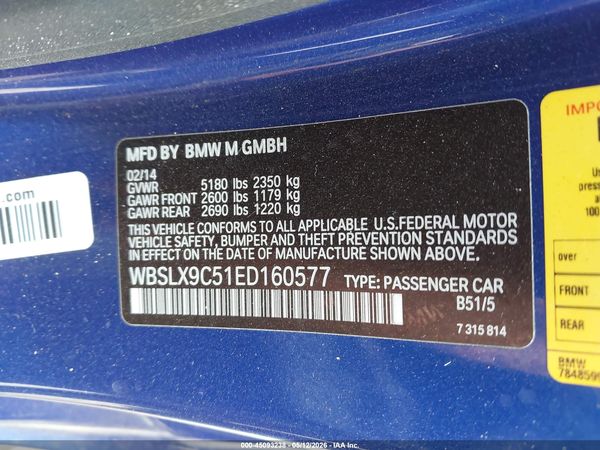 2014 BMW M6