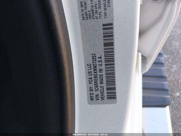 2022 RAM 1500 BIG HORN  4X2 6'4 BOX