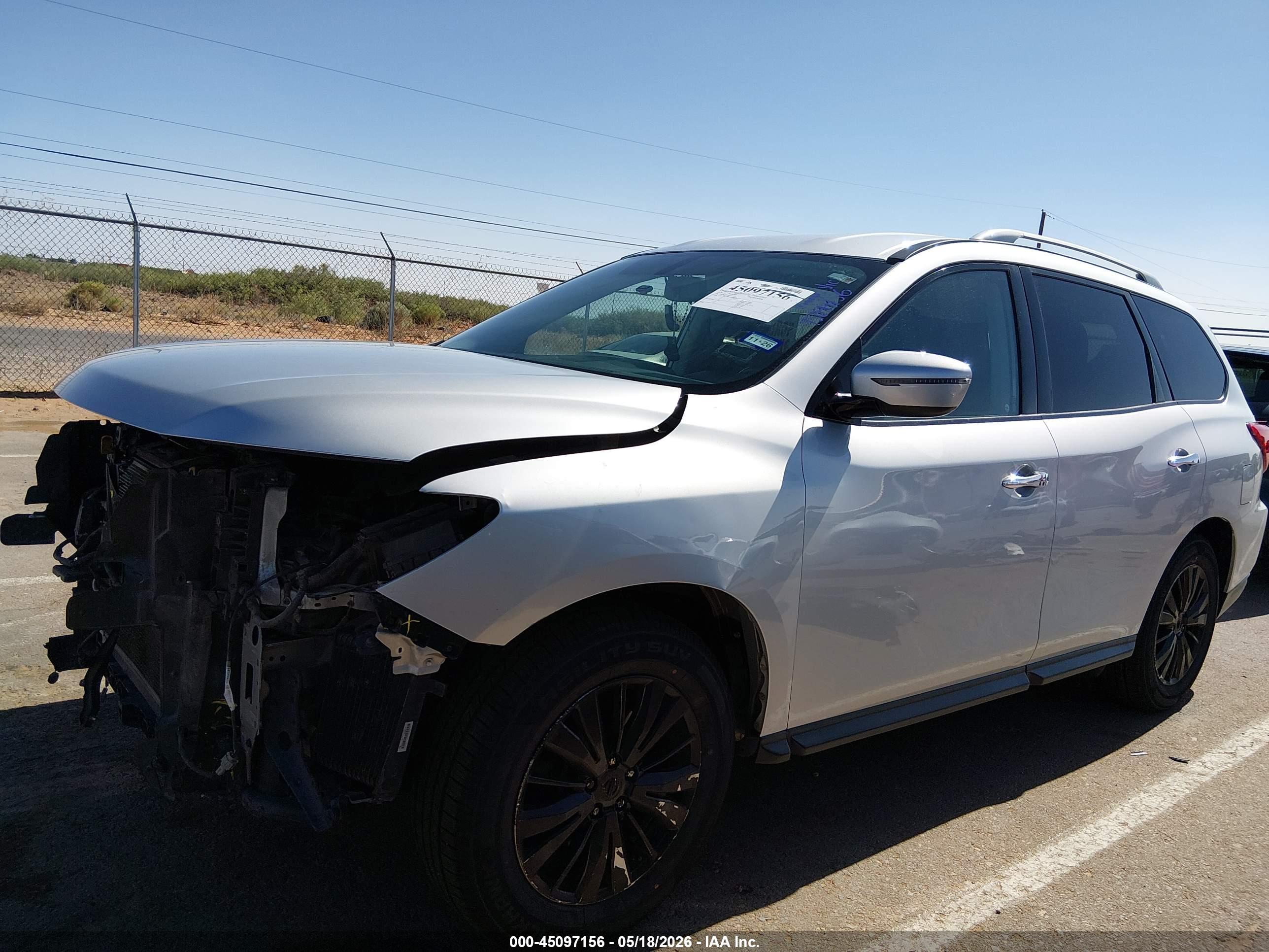 2019 NISSAN PATHFINDER SV