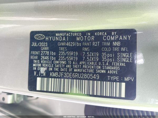 2024 HYUNDAI TUCSON XRT