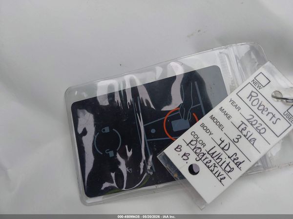 2020 TESLA MODEL 3
