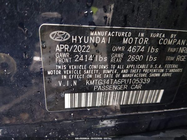 2023 GENESIS G70 2.0T RWD