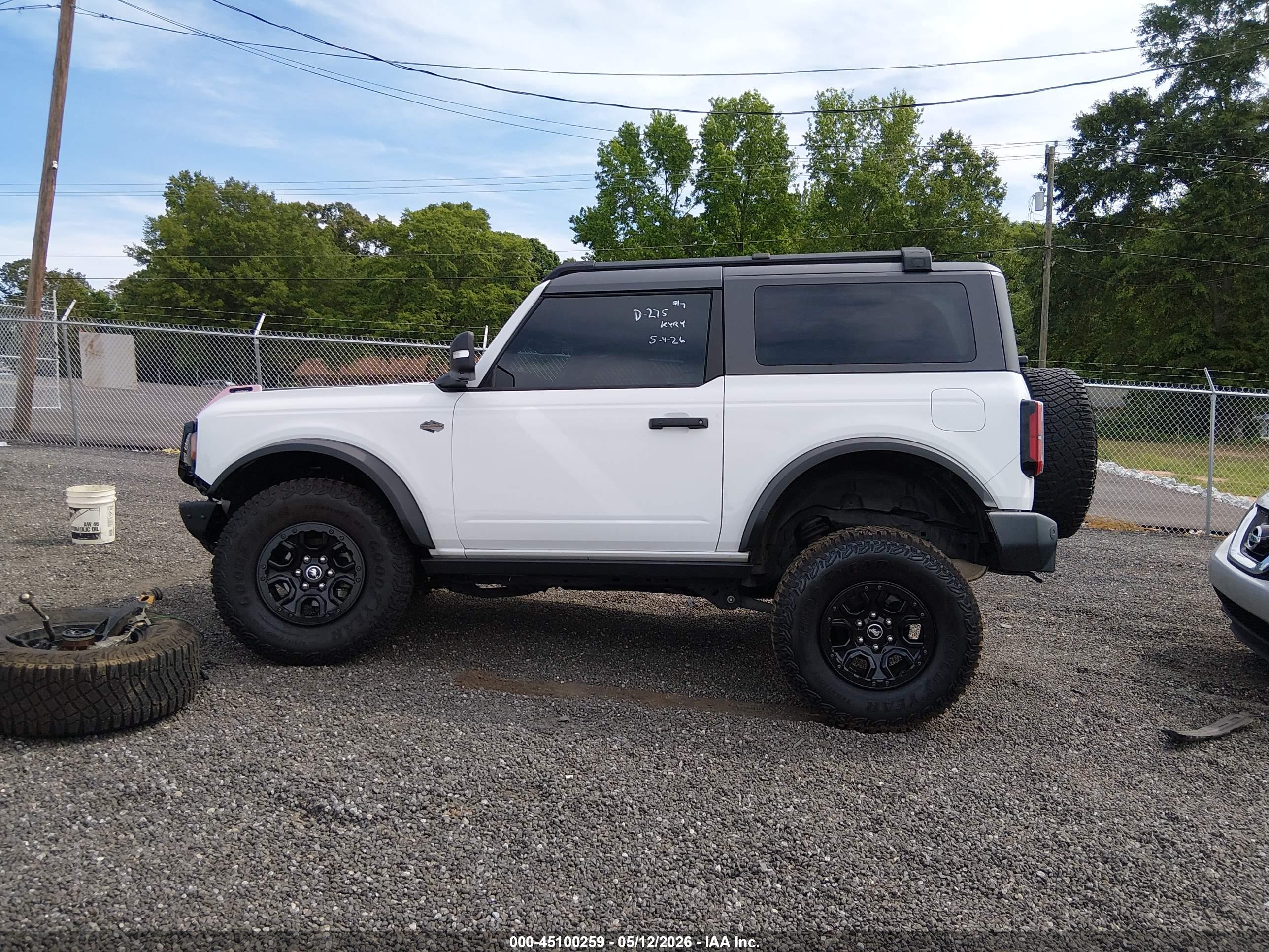 2022 FORD BRONCO WILDTRAK