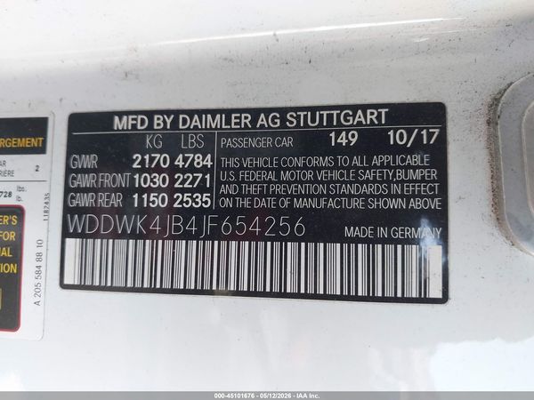 2018 MERCEDES-BENZ C 300 C300