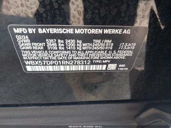 2024 BMW X3 XDRIVE30I