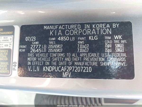 2023 KIA SPORTAGE LX