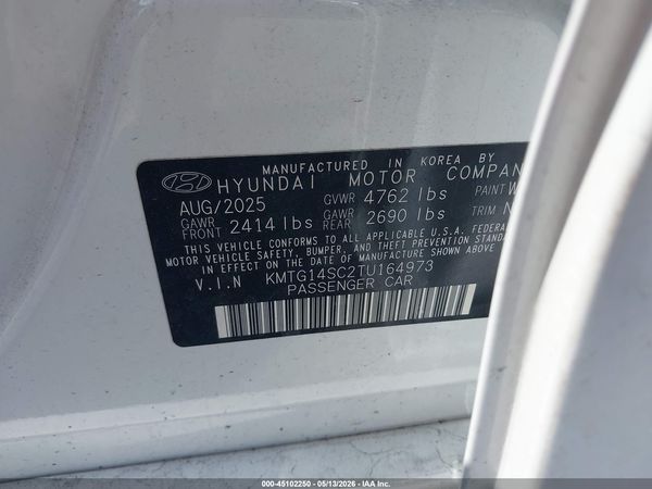 2026 GENESIS G70 2.5T RWD