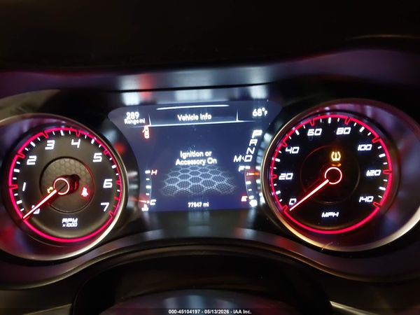 2019 DODGE CHARGER SXT RWD