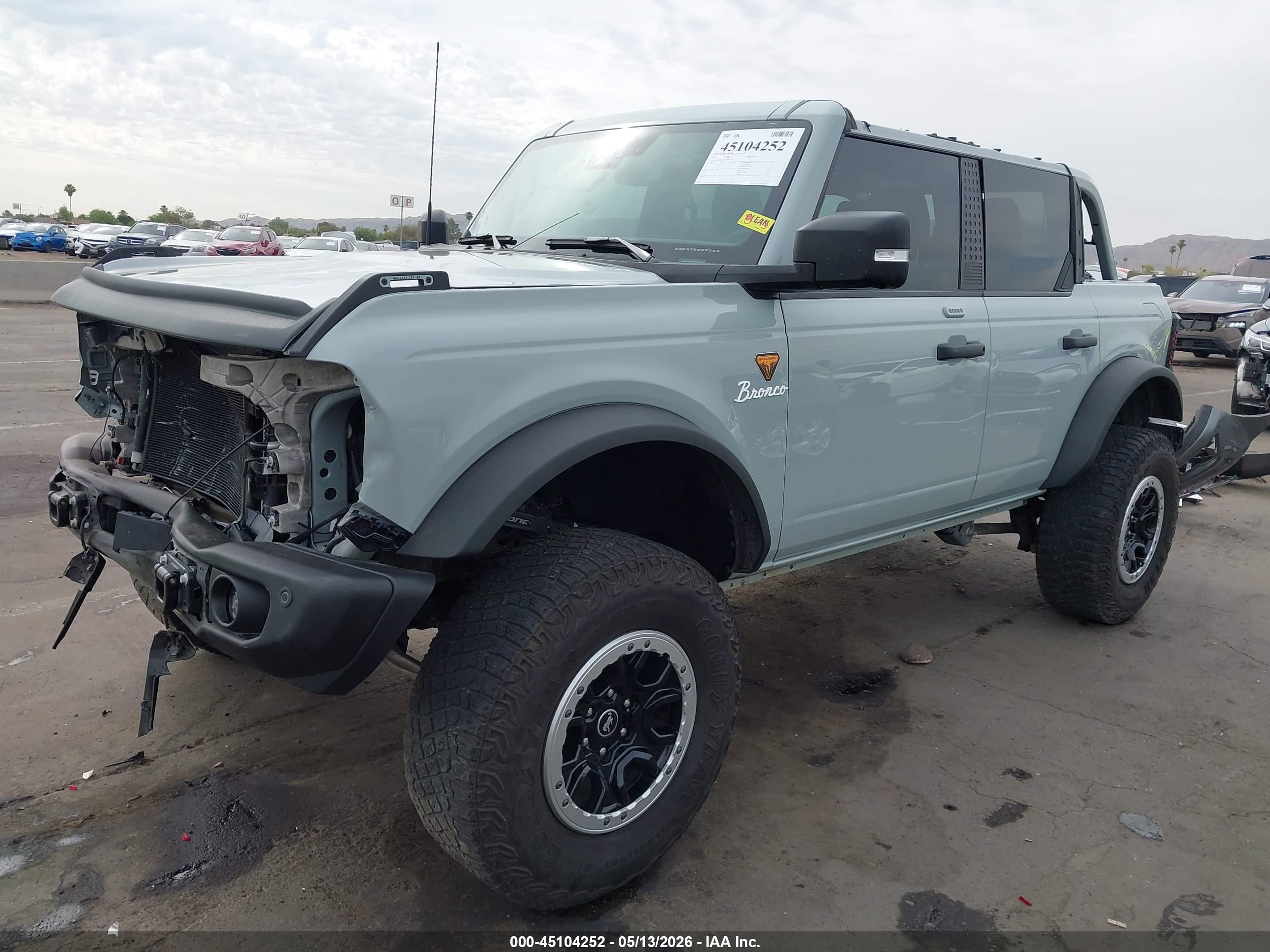 2022 FORD BRONCO BADLANDS — I2
