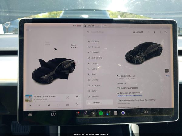 2018 TESLA MODEL 3 LONG RANGE/MID RANGE