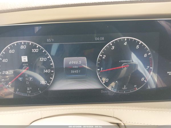 2018 MERCEDES-BENZ S 450 S450