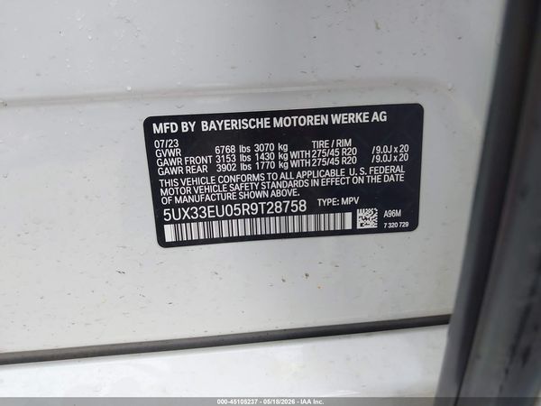 2024 BMW X5 M60I