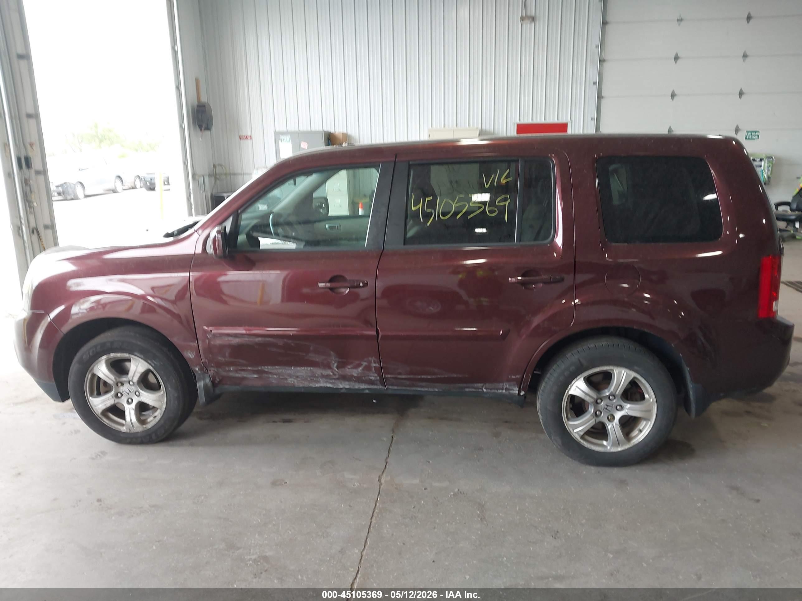 2013 HONDA PILOT EX