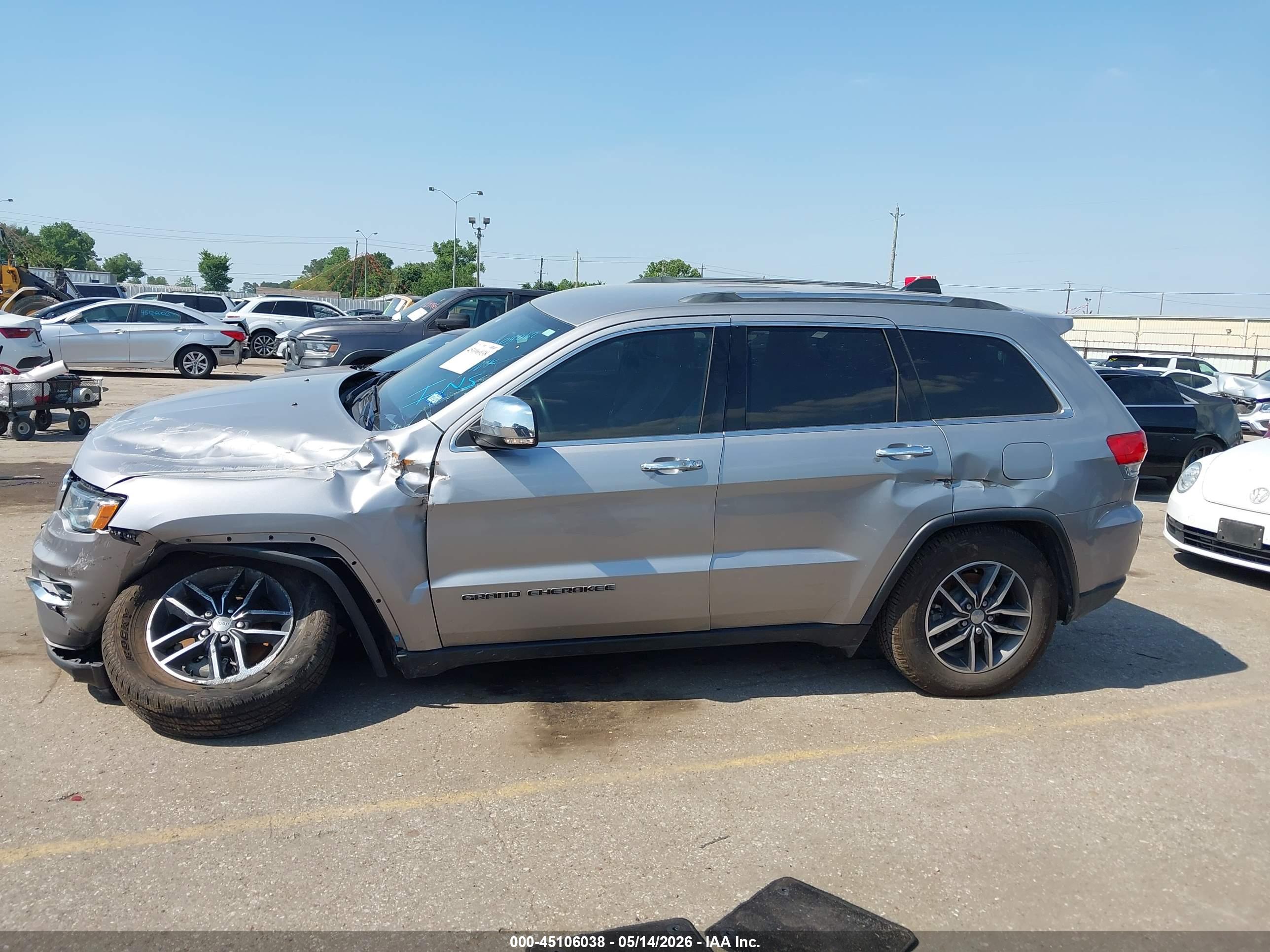 2018 JEEP GRAND CHEROKEE LIMITED 4X2