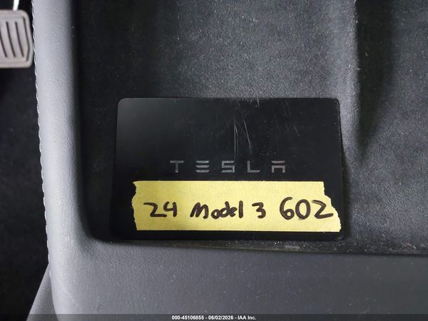 2024 TESLA MODEL 3
