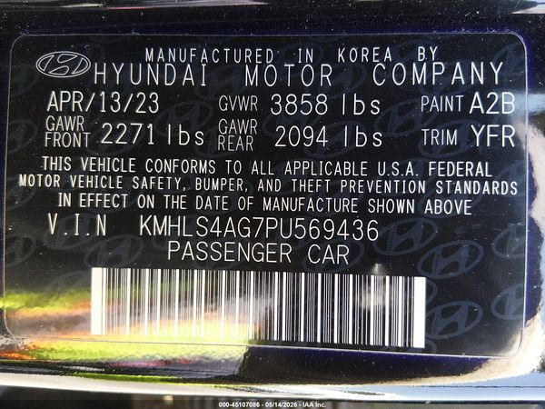 2023 HYUNDAI ELANTRA SEL