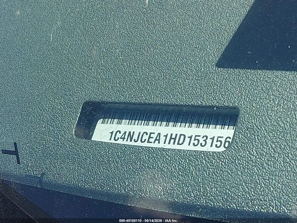 2017 JEEP COMPASS HIGH ALTITUDE FWD