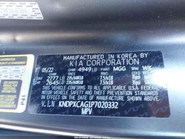 2023 KIA SPORTAGE HYBRID SX-PRESTIGE