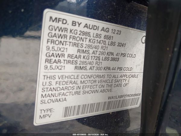 2024 AUDI Q7