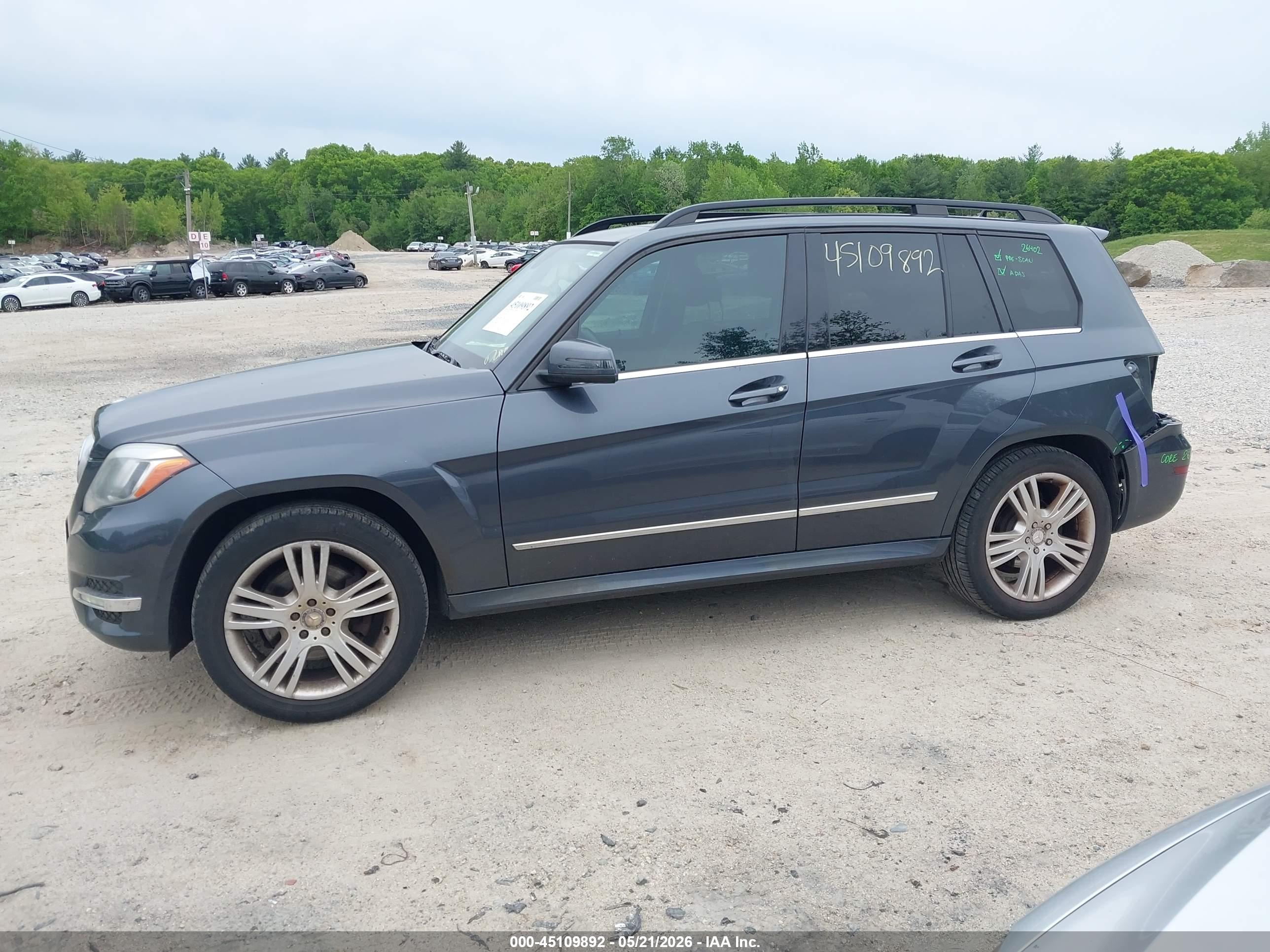 2015 MERCEDES-BENZ GLK 350 4MATIC