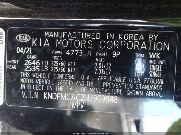 2022 KIA SPORTAGE LX