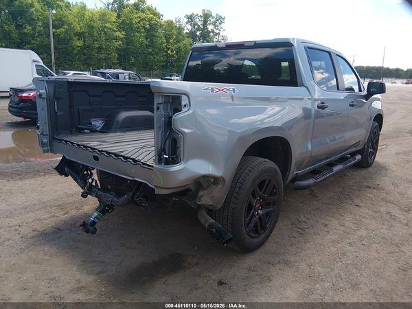 2023 CHEVROLET SILVERADO 1500 4WD  SHORT BED CUSTOM — I4