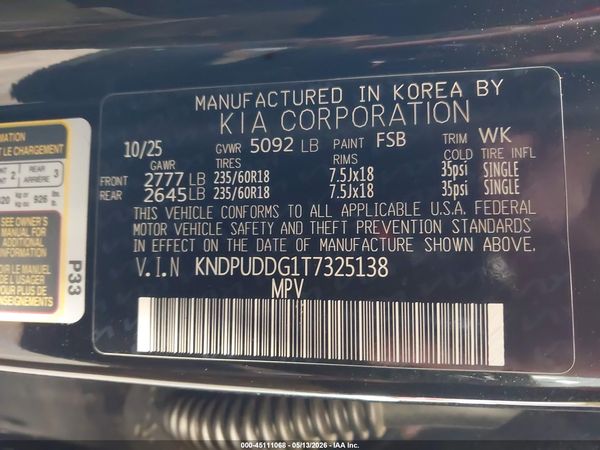 2026 KIA SPORTAGE HYBRID S