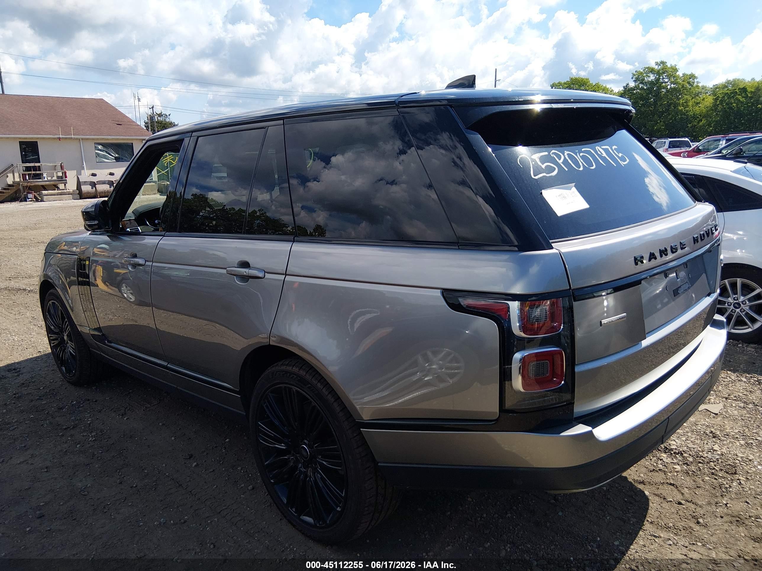 2019 LAND ROVER RANGE ROVER 5.0L V8 SUPERCHARGED
